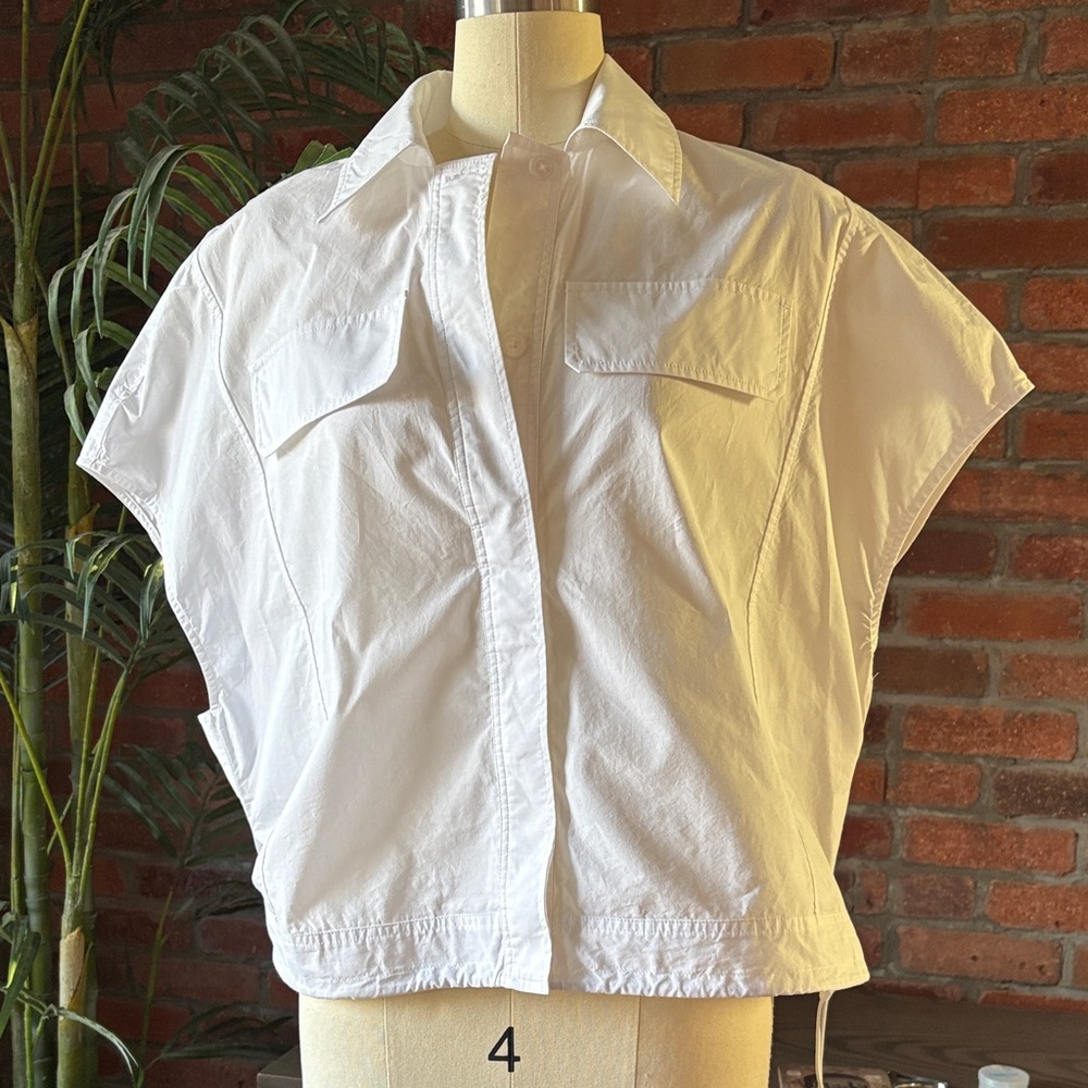MEIMEIJ  SS Button Front Shirt